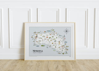 Poster Menorca Reserva de Biosfera 70x50 cm
