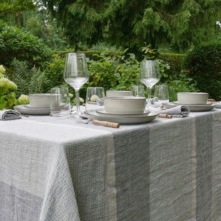 Mantel Fidji en verde Charvet
