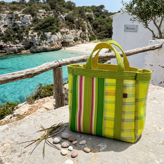 Bolsa Picnic amarilla y verde Babachic